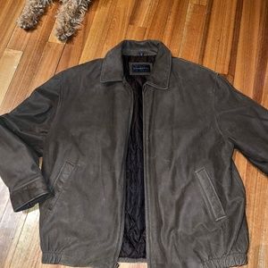 Vintage Leather Baracuta Jacket